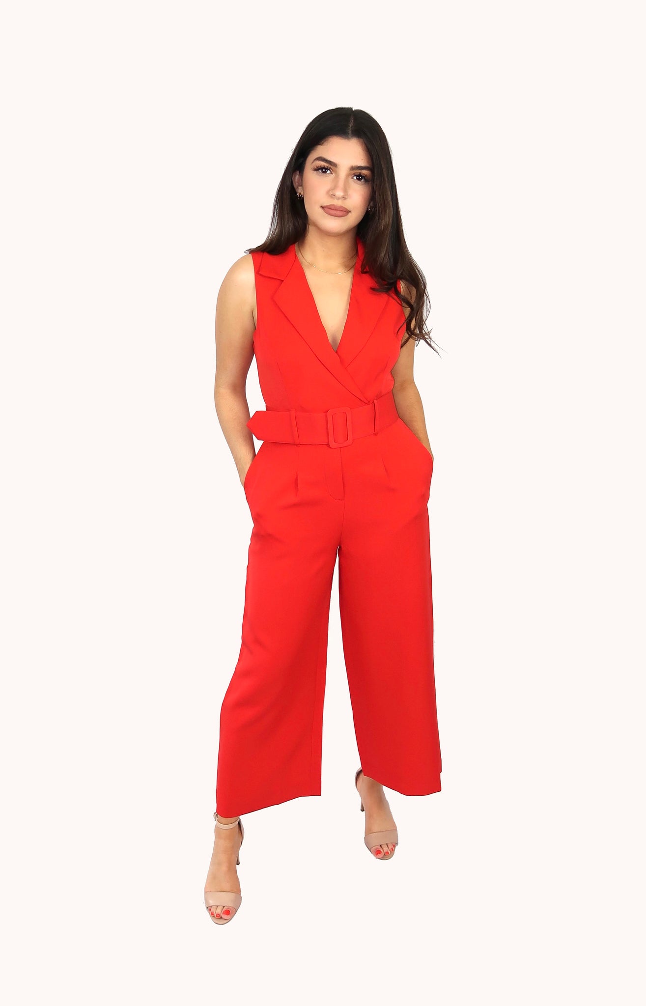 RED JUMPSUIT