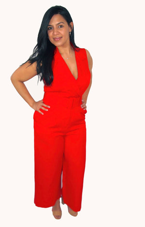 RED JUMPSUIT